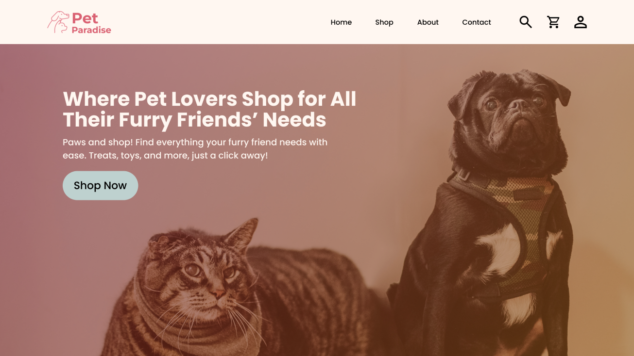 Pet Paradise Prototype